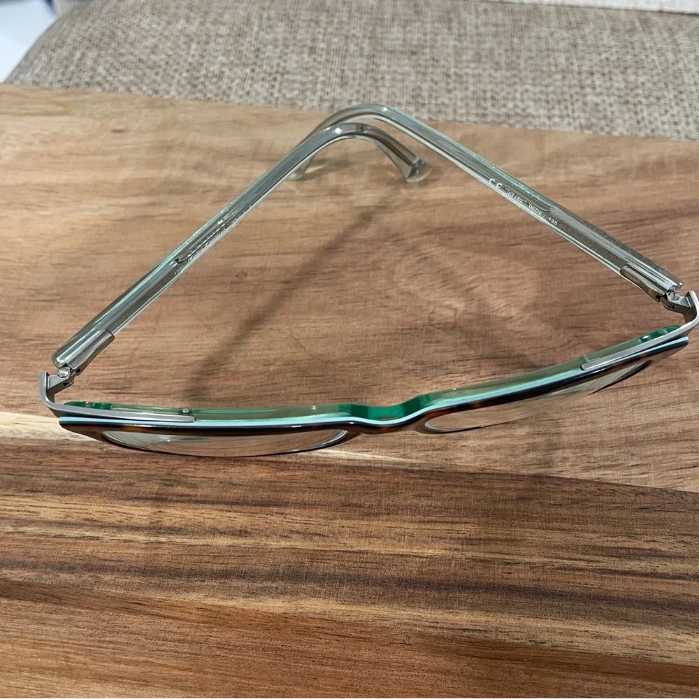JUICY COUTURE JU152 Tortoise Mint Turquoise Rectangle Cat Eye FRAMES 135